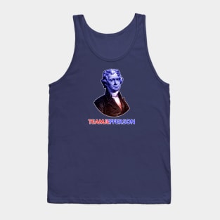 Team Jefferson #4 (Small Design) Tank Top